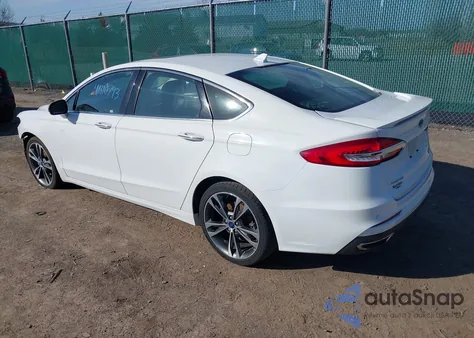 2019 Ford Fusion Titanium from USA, damaged, VIN 3FA6P0D92KR106134